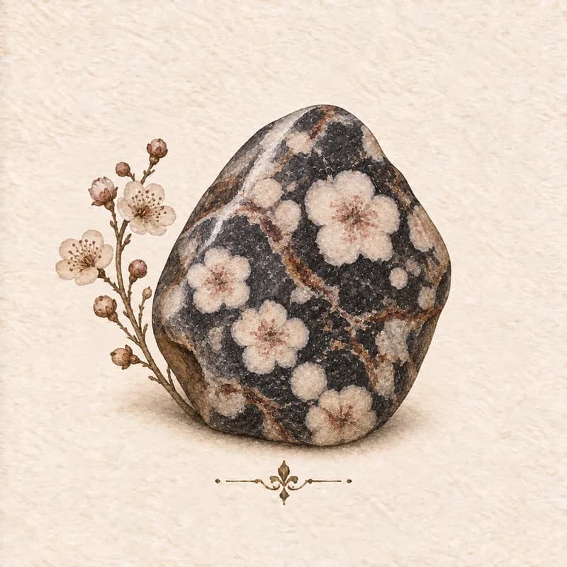 梅花石(2月5日の誕生日石)